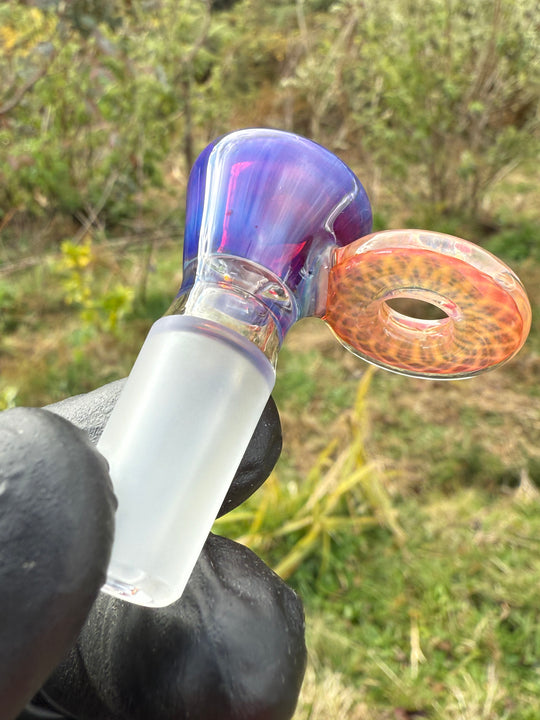 Empirical Glass Slide 14mm Fumicello - Amber Purple