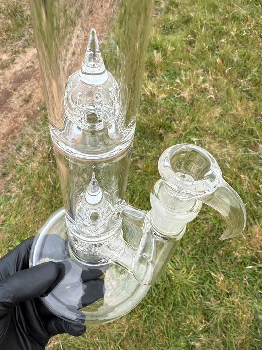 2K Double Inline To Double 360 Imperial Perc With Slide - Clear