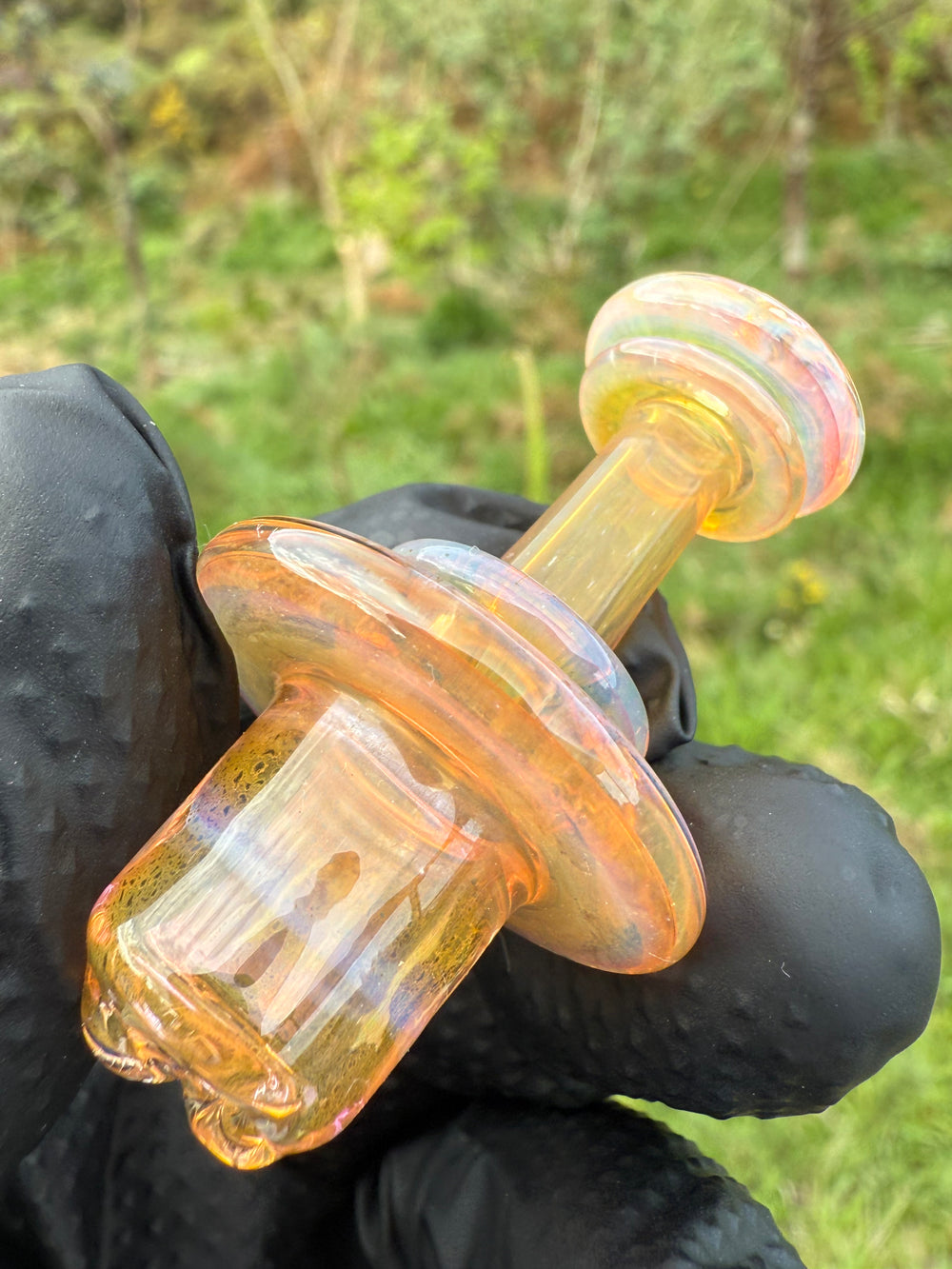 Yeti Glass Spinner Cap - Gold Fumed #3