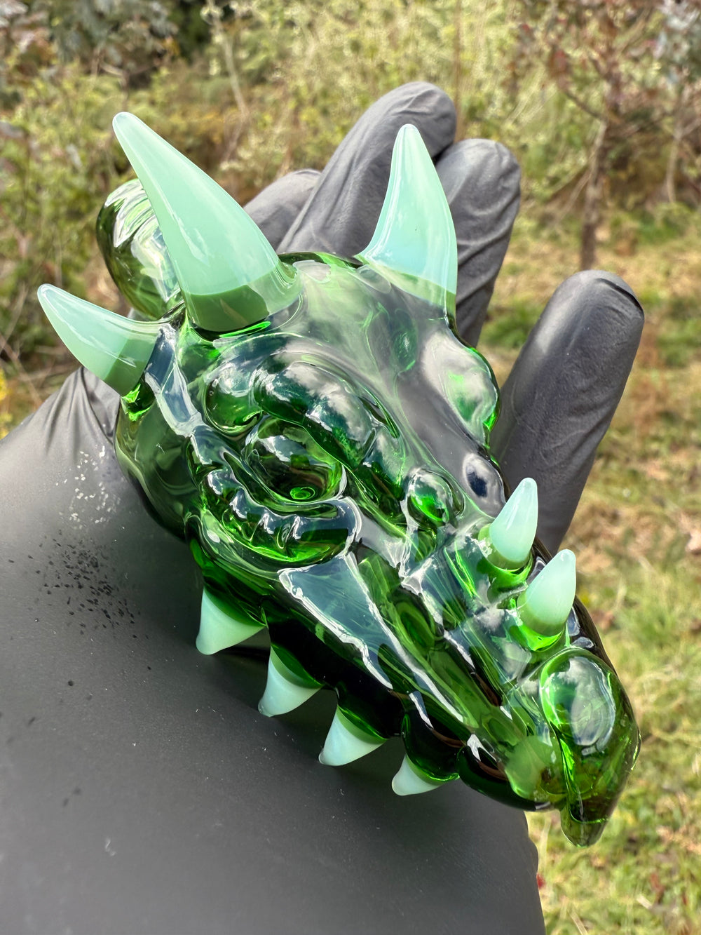 Jamie Clement Dragon Spoon - Emerald Green - SECONDS