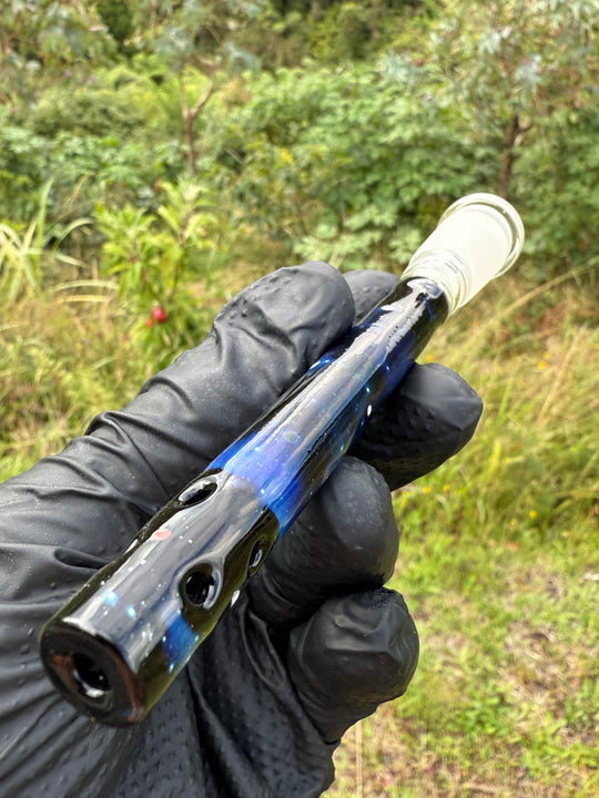 Jamie Clement Glass Collaboration Downstem - Galaxy #5