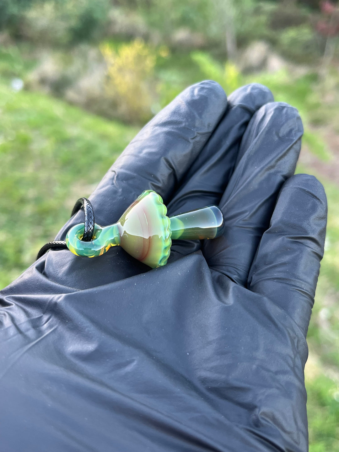 Jamie Clement Shroom Pendant - Ganja Butter #1