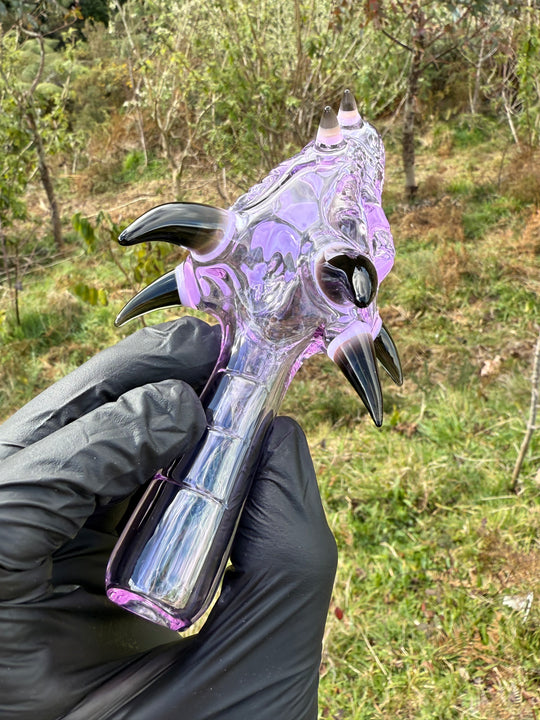 Jamie Clement Dragon Spoon - Vibrant Purple