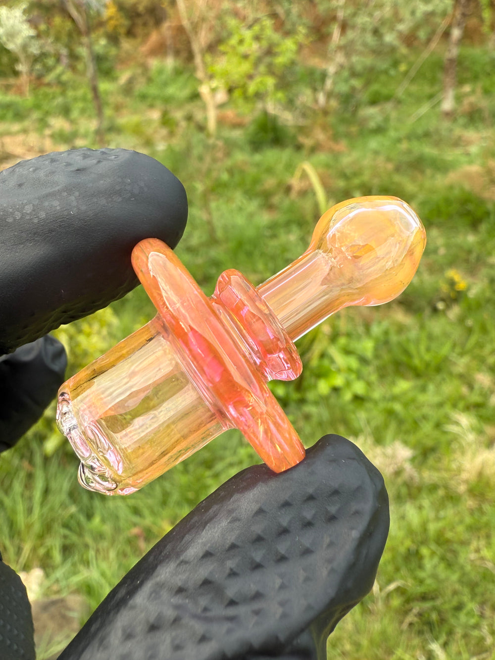 Yeti Glass Spinner Cap - Gold Fumed #2