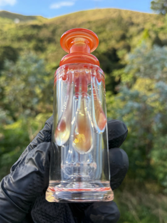 Uzzi Glass Puffco Drip Jammer  -Orange