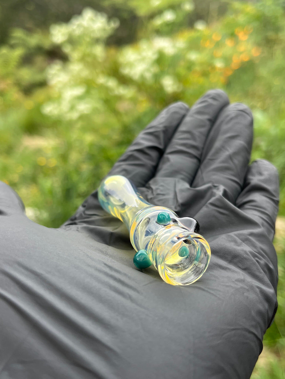 Corey Green Glass One Hitter - Fumed #5