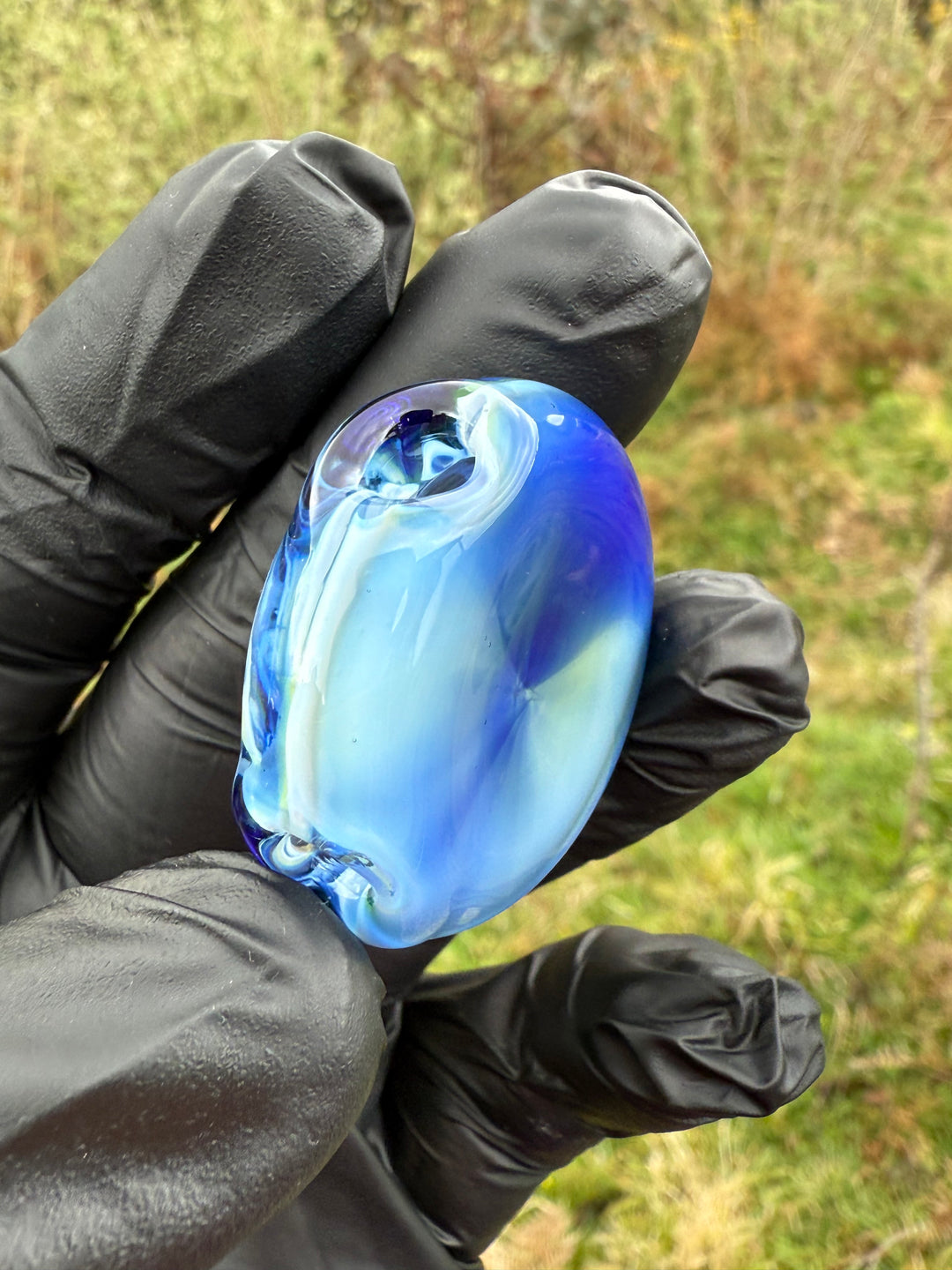 Alex Golovin Slide Hollow Pendant - Blue Custom Colour