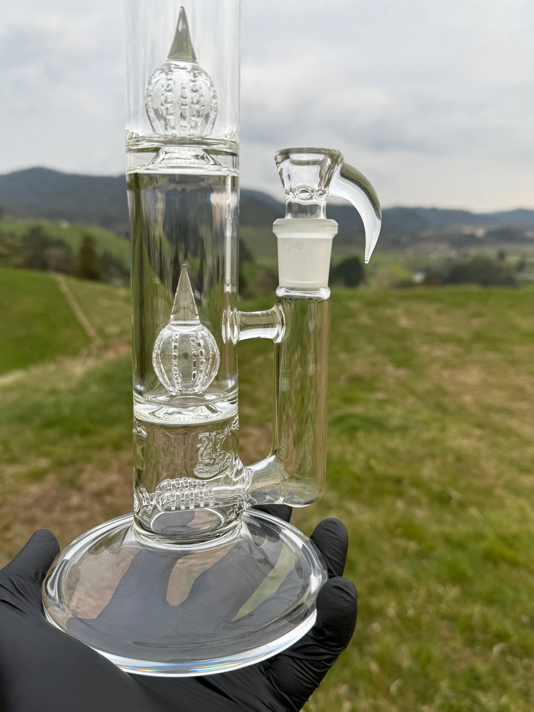 2K Double Inline To Double 360 Imperial Perc With Slide - Clear