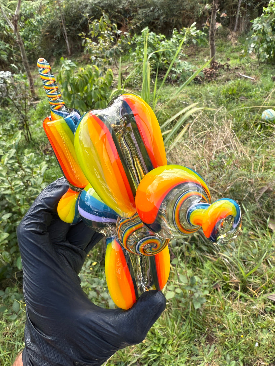 Blitzkriega Balloon Dog Recycler - Multicolour/Rainbow