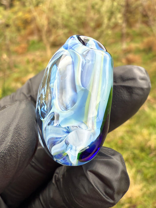 Alex Golovin Slide Hollow Pendant - Blue Custom Colour