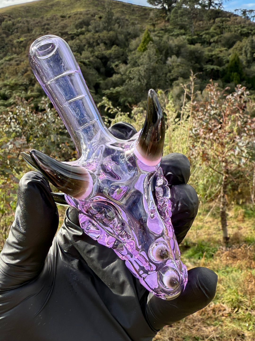 Jamie Clement Dragon Spoon - Vibrant Purple