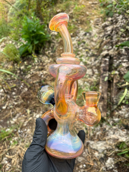 Yeti Glass Double Uptake Klein - Gold Fumed