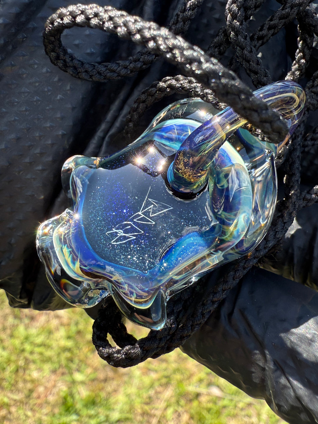 Beerglass Chaos Skull Pendant - Multicoloured #2