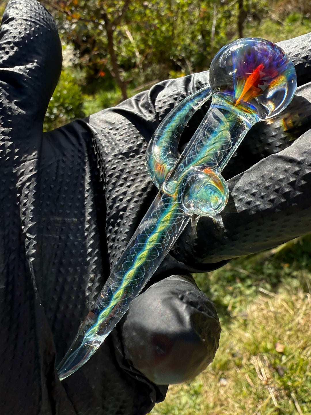 Polar Glass Dabber And Terp Slurper Set - Illuminati/Fumed