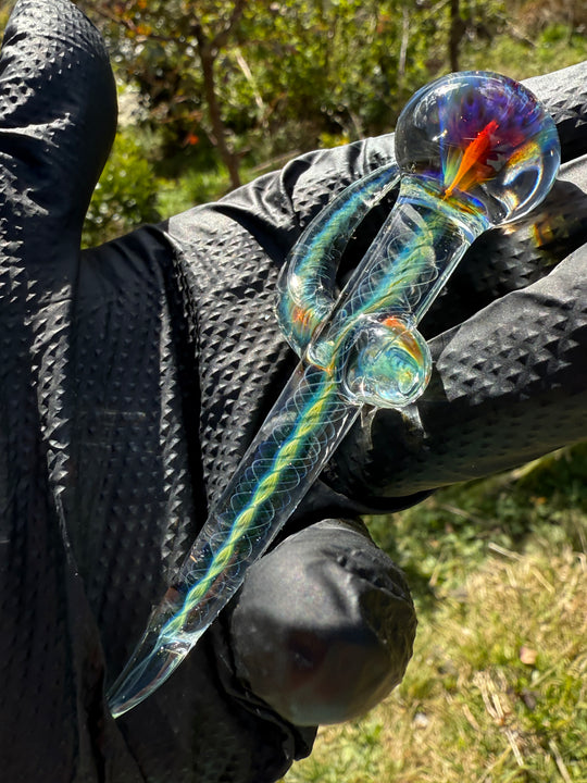 Polar Glass Dabber And Terp Slurper Set - Illuminati/Fumed