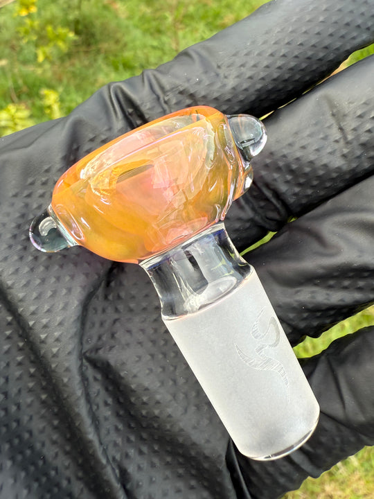 Yeti Glass Push Bowl Slide - Gold Fumed