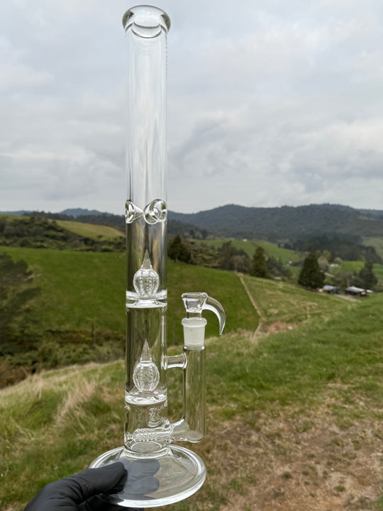 2K Double Inline To Double 360 Imperial Perc With Slide - Clear