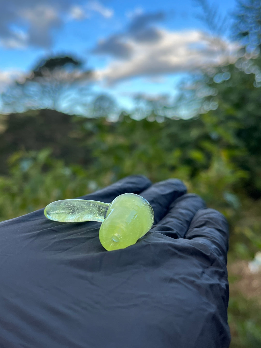 Jims Glass Blowing Cone - Custom Green