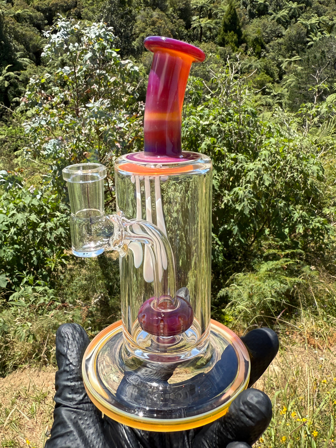 Uzzi Glass Drip Jammer Donut Perc - Lokisdipity
