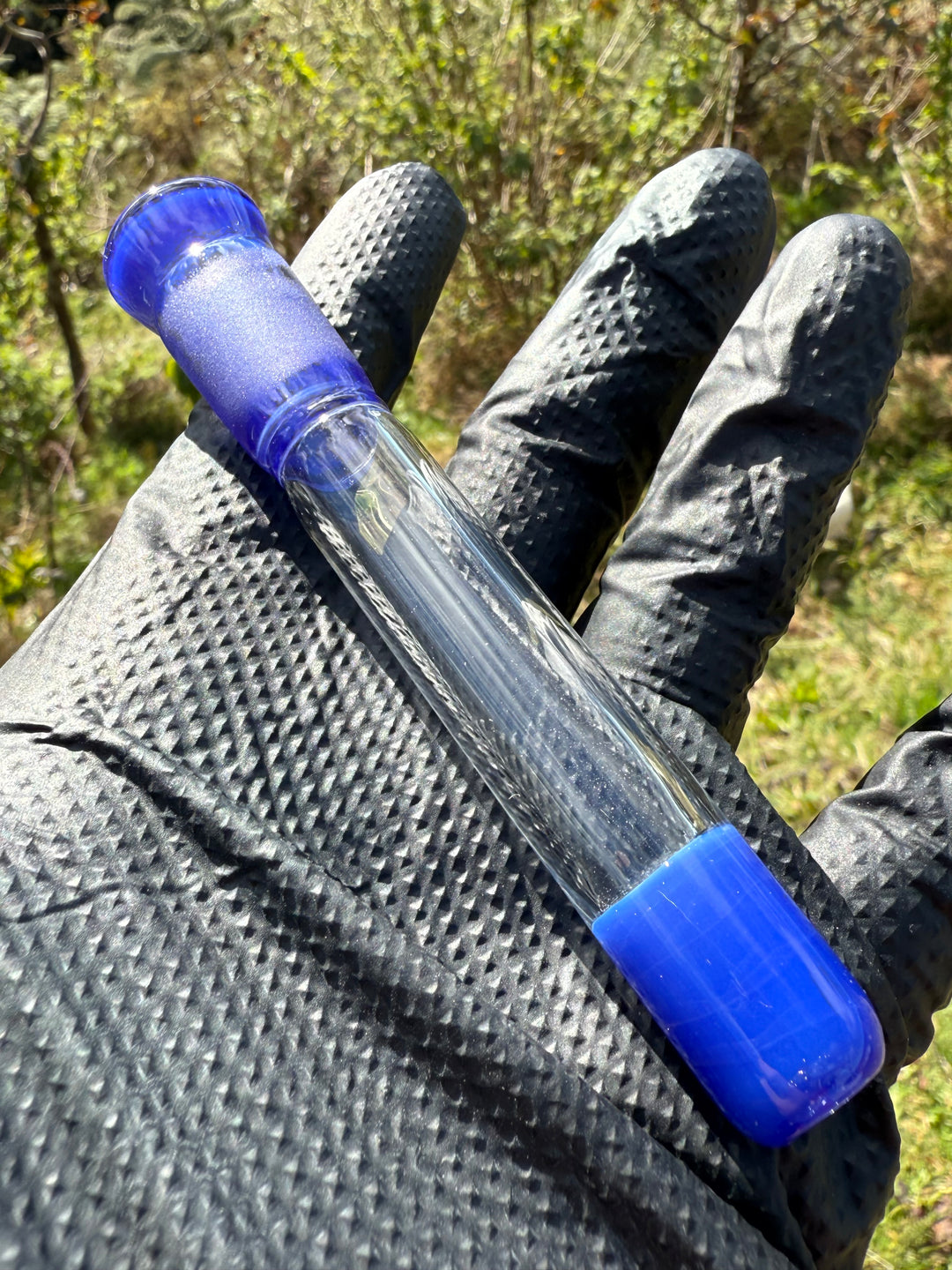 Jamie Clement Glass Downstem Seconds Quality - Blue