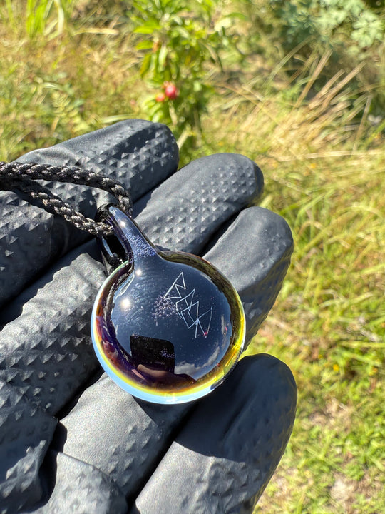 Beerglass Chaos Pendant - Galaxy/Multicoloured #3