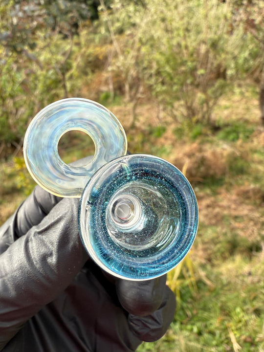 Empirical Glass Slide 14mm Fumicello - Blue Stardust