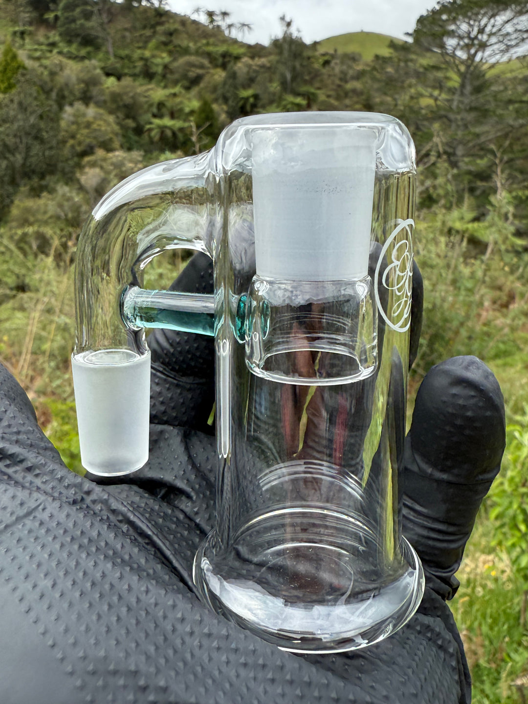 Empirical Glass Trash Can 18mm - Atlantis