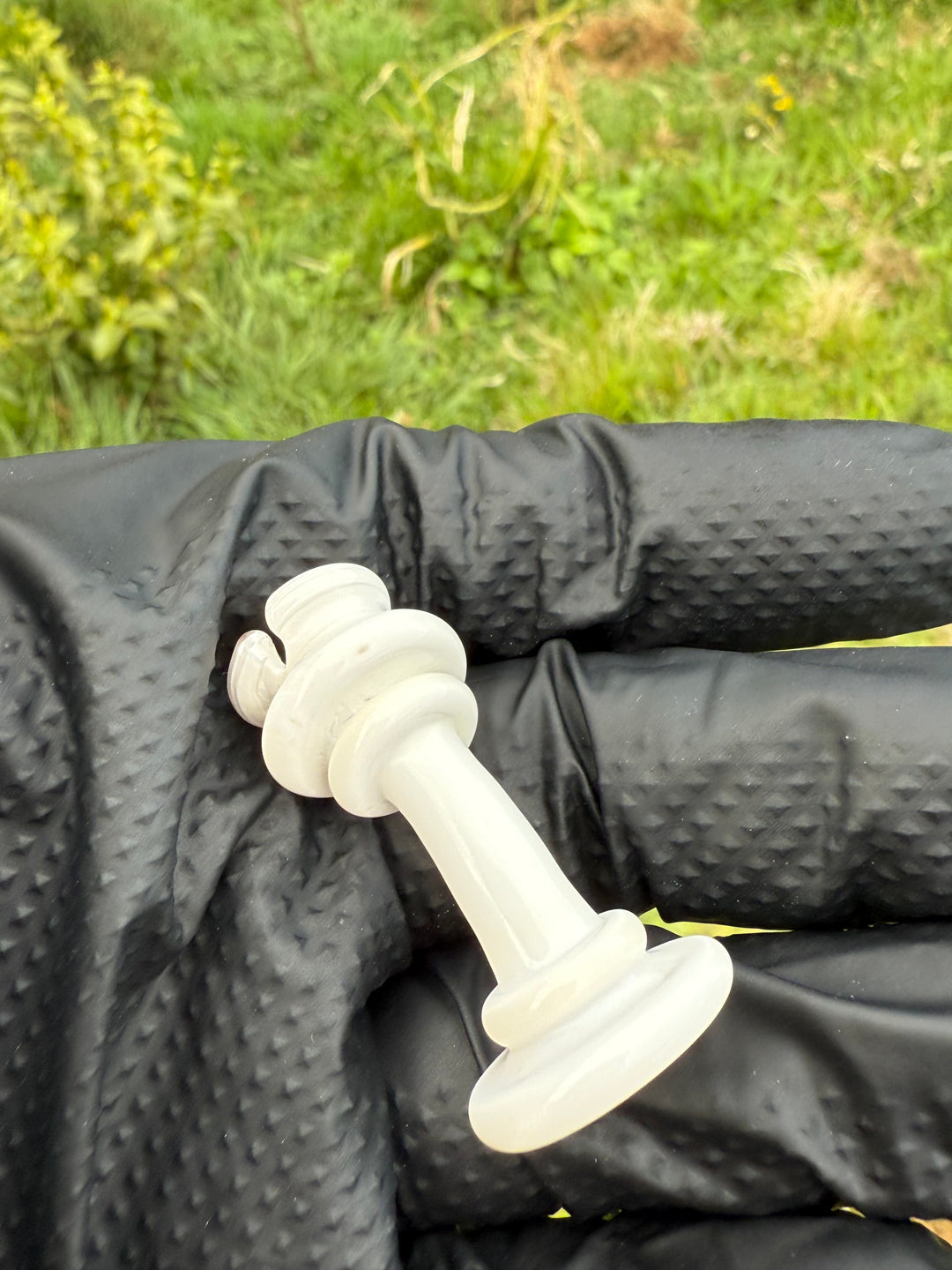 Yeti Glass Puffco Pivot Dry Top - White