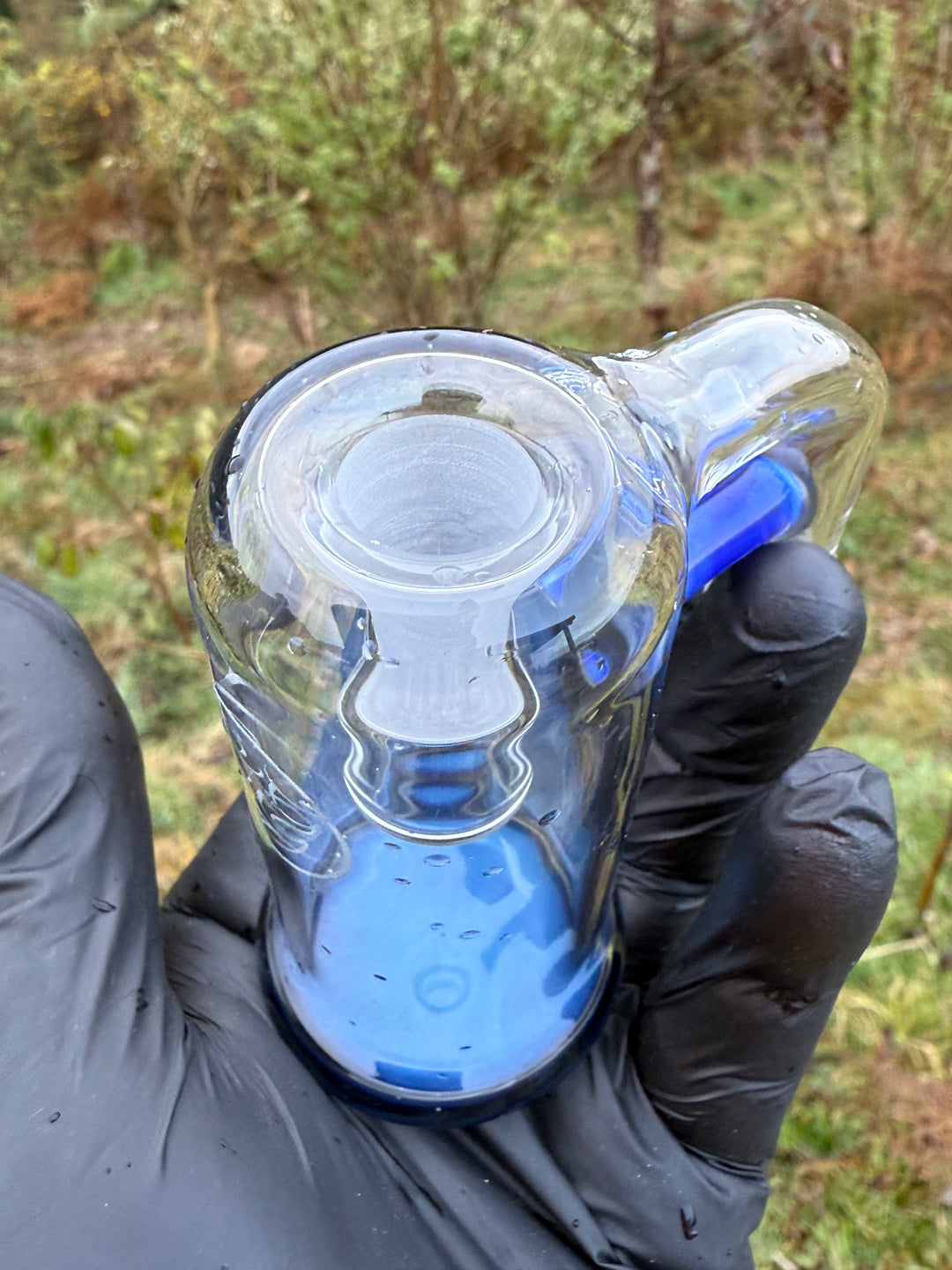 Empirical Glass Trash Can 14mm - Sonic/Blueberry