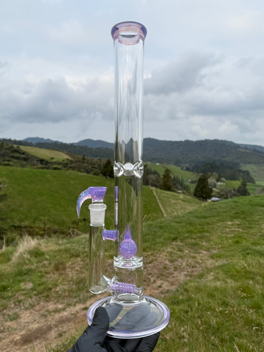 2K Double Inline To 360 Imperial Perc With Slide - Pink Slyme