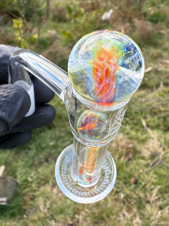Polar Glass Dabber And Terp Slurper Set - Illuminati/Fumed