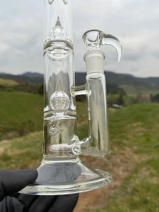 2K Double Inline To Double 360 Imperial Perc With Slide - Clear