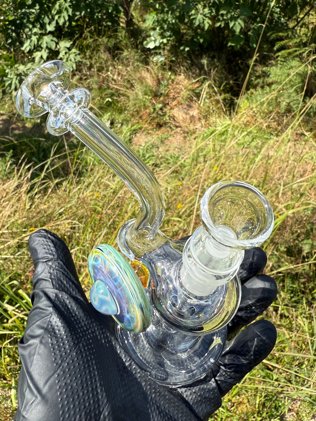 Beerglass Chaos Medallion Mini Rig - Orange/Multicoloured #1