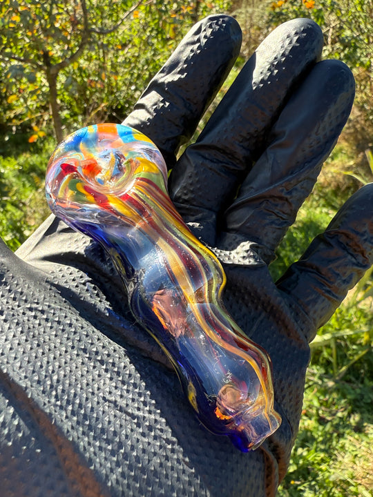 Green Thumb Bob Glass Spoon - Multicoloured #2