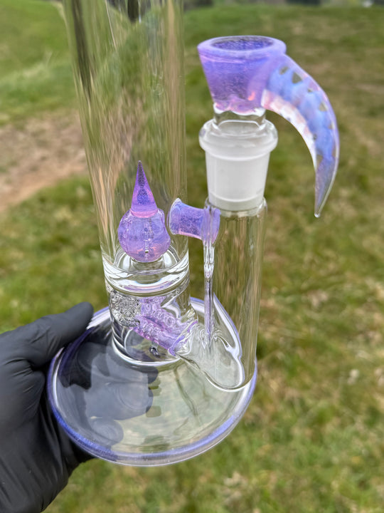 2K Double Inline To 360 Imperial Perc With Slide - Pink Slyme