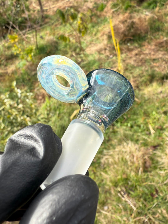 Empirical Glass Slide 14mm Fumicello - Blue Stardust
