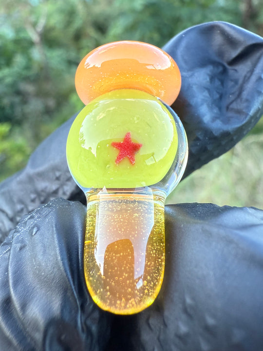 Uzzi Glass Dbz Milli Carb Cap - Orange