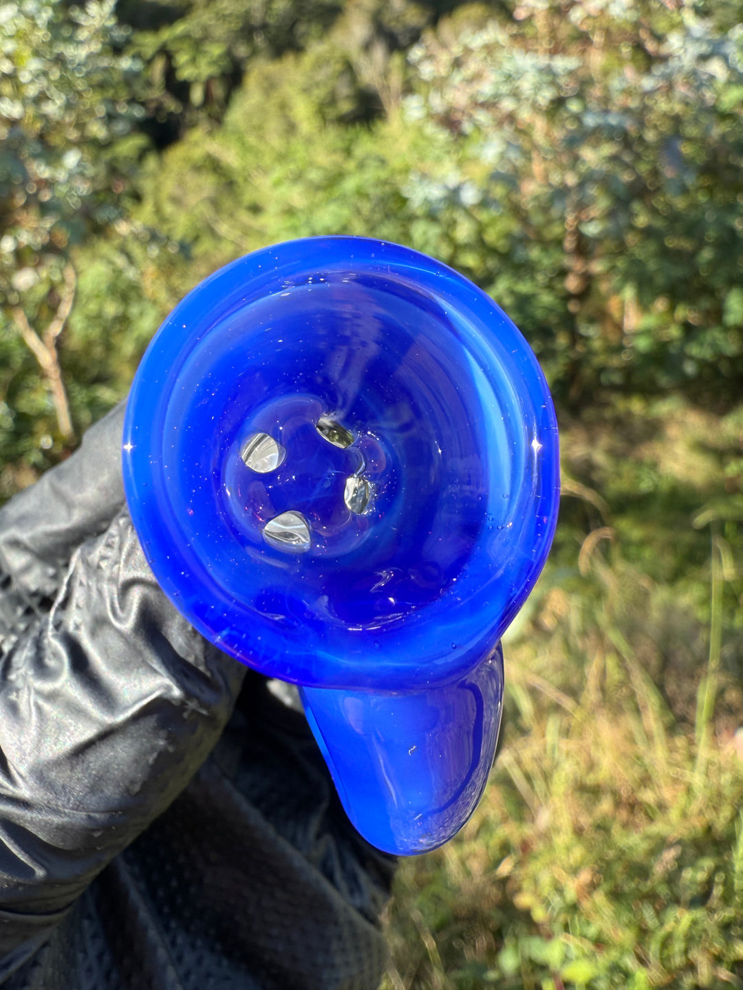 Uzzi Glass Double Stemline Set - Silver Fumed/Sonic