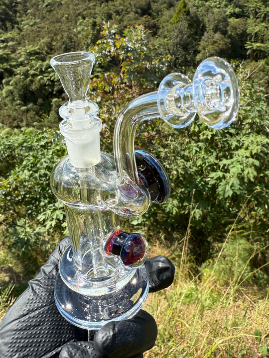 Beerglass Chaos Medallion Mini Rig Tall - Lokis Lipstick/Multicoloured