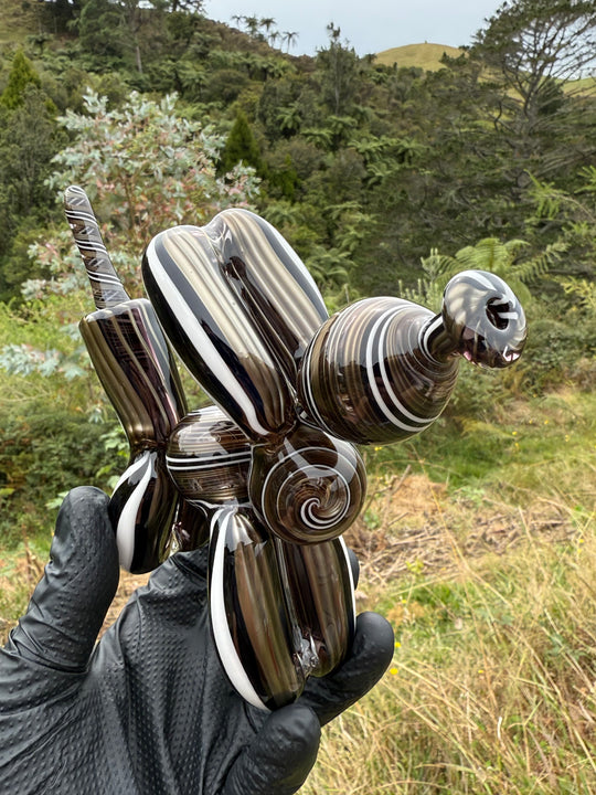 Blitzkriega Balloon Dog Recycler - Black/White/Multicolour