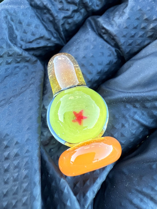 Uzzi Glass Dbz Milli Carb Cap - Orange