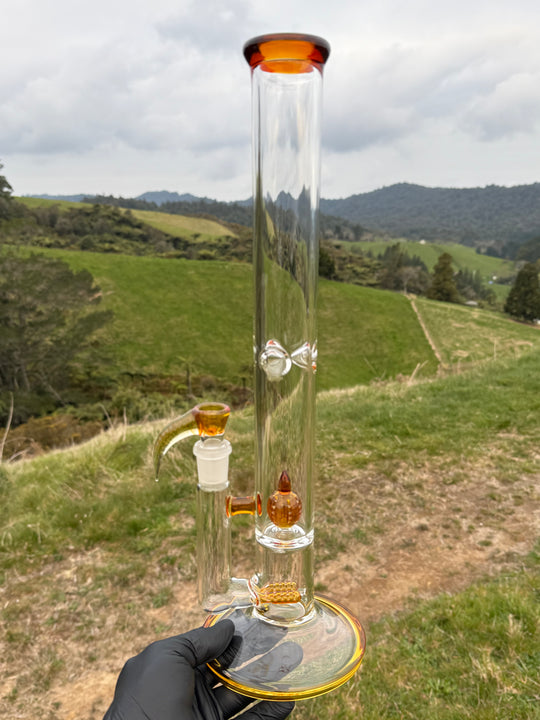 2K Double Inline To 360 Imperial Perc With Slide - Caramelo