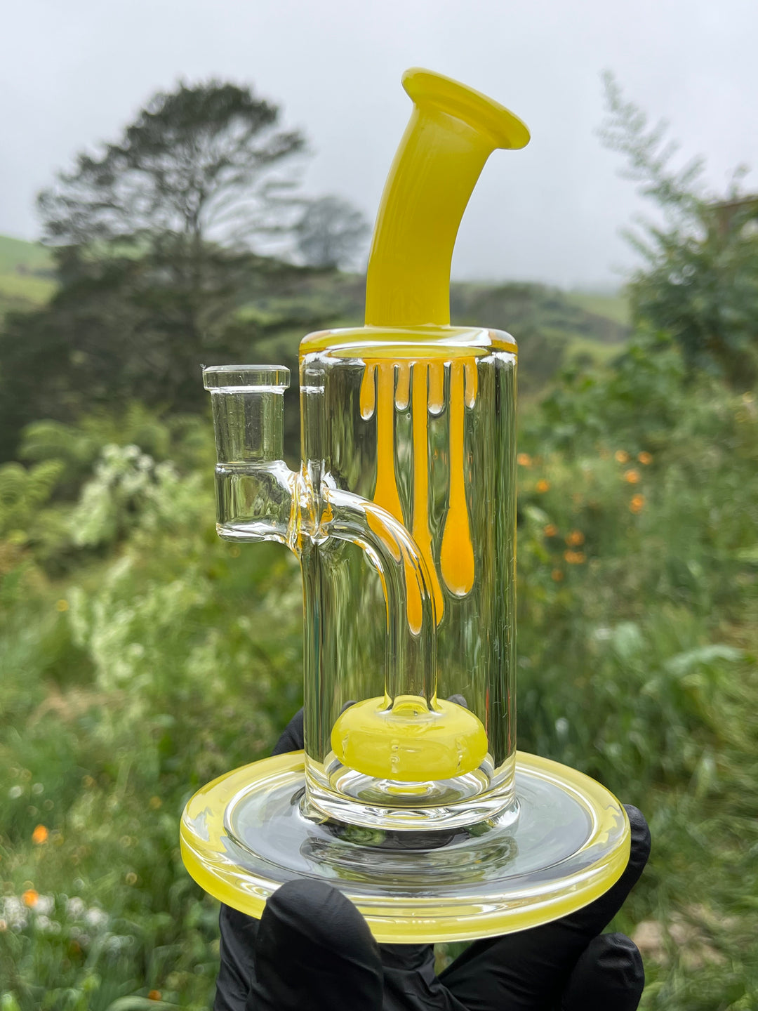 Uzzi Glass Drip Jammer Donut Perc - Banana