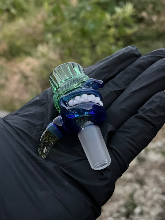 Wyrdglass Goblin Beanie Slide - Cobalt/Hydra CFL