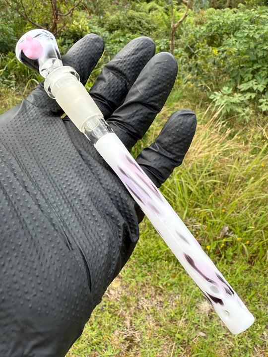 Jamie Clement Glass Collaboration Downstem/Slide - Cow Colour