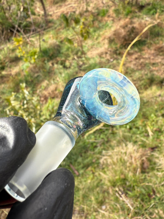 Empirical Glass Slide 14mm Fumicello - Blue Stardust