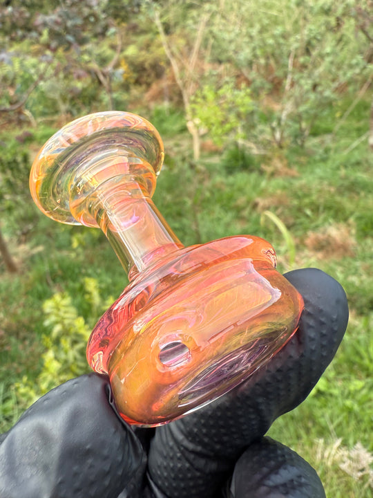 Yeti Glass Puffco Peak Dry Top - Gold Fumed #3