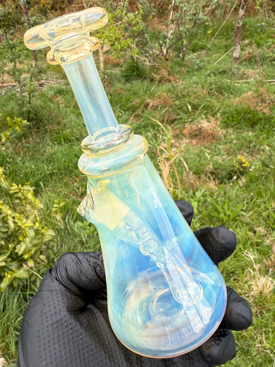 Yeti Glass Mini Jammer - Silver/Gold Fumed #1