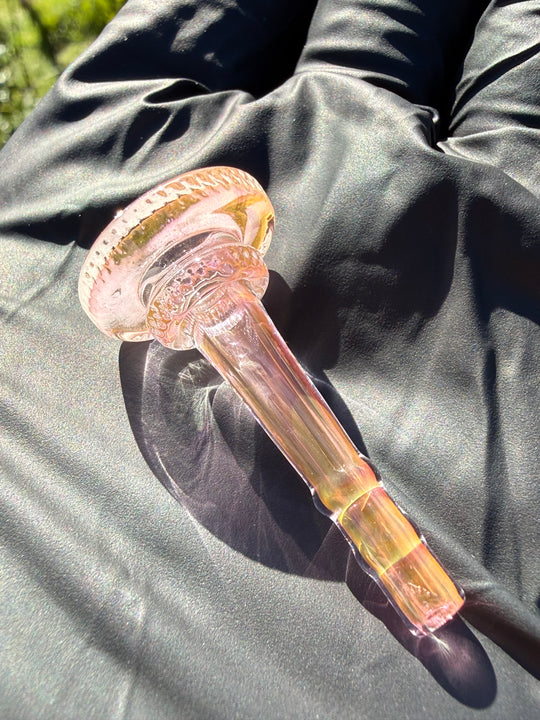 Yeti Glass Puffco Peak Joystick - Gold Fumed #3