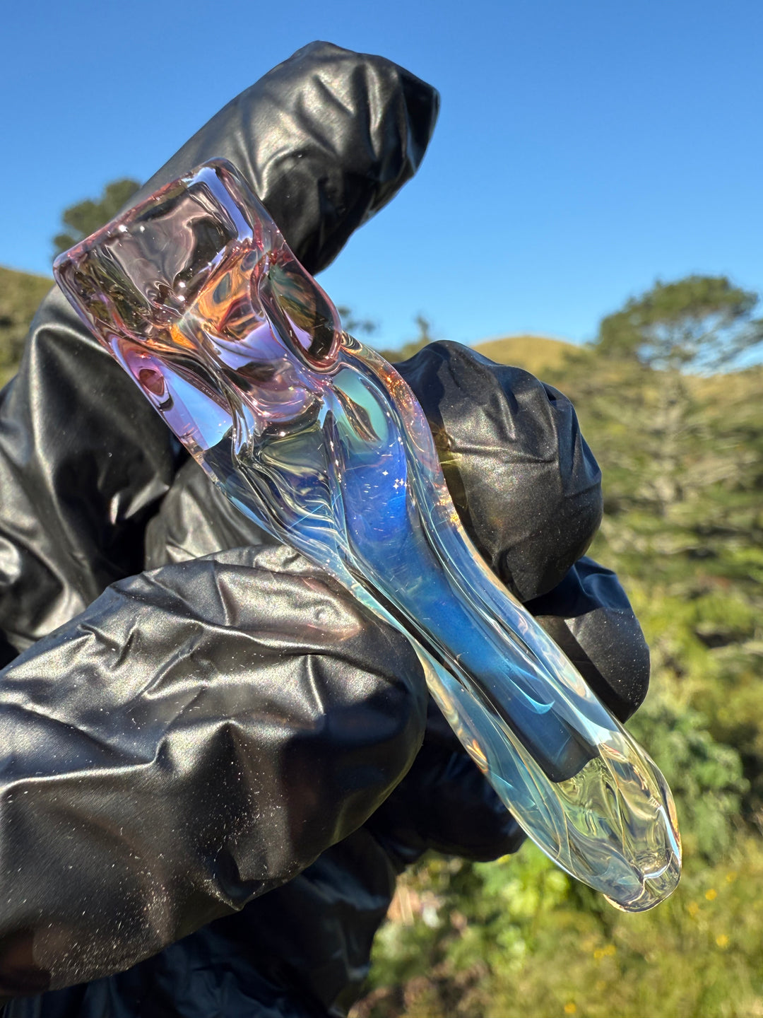 Kaigo Glass One Hitter - Gold/Silver Fumed #1